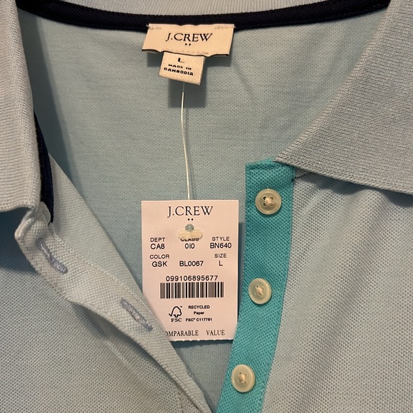J Crew polo style shirt - Picture 2 of 2